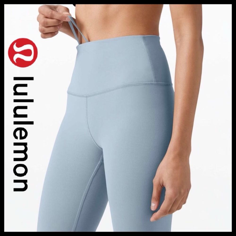 Lululemon Wunder Train High-Rise Tight 25”• Chambray•Everlux